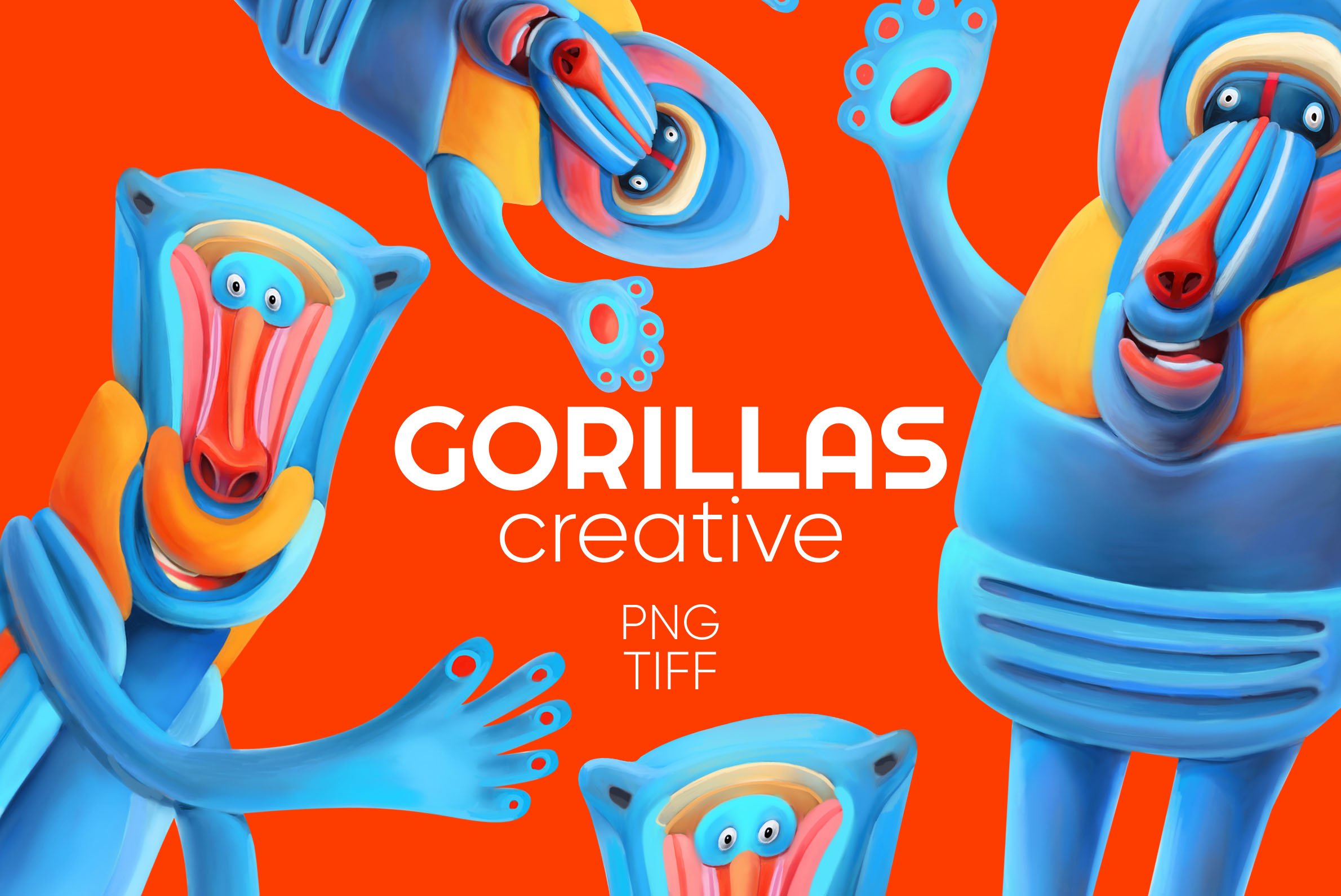 Gorillas creative cover image.