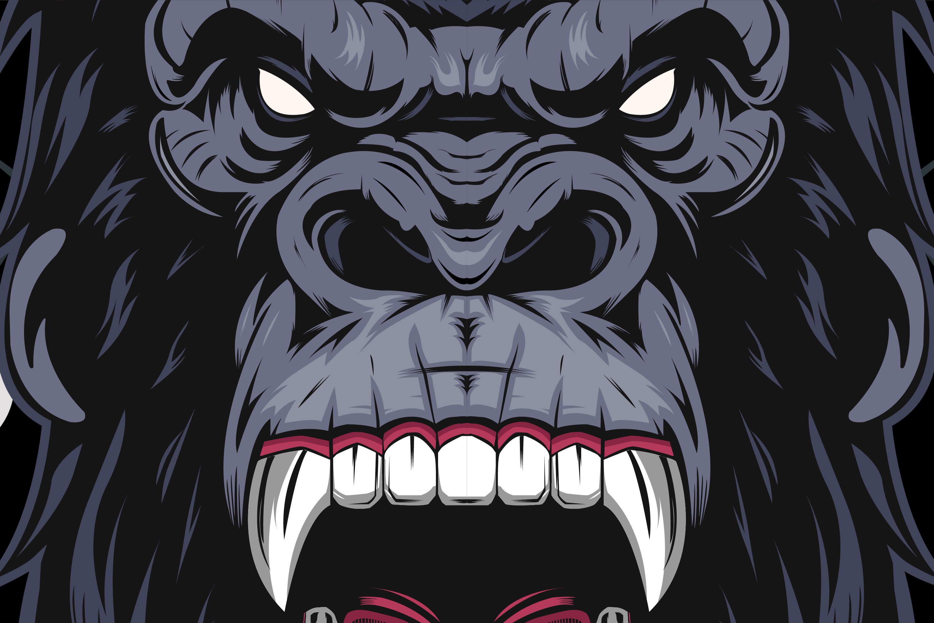 King Kong - Ferocious the gorilla preview image.