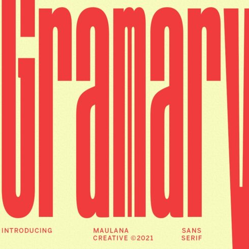 Gramary Compressed Sans Font cover image.