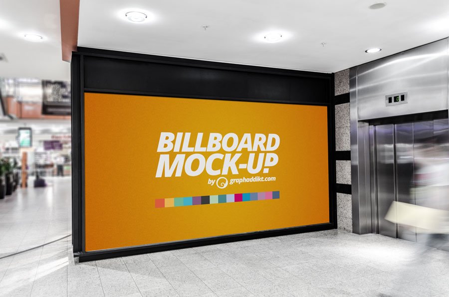 Billboard & Poster mockups preview image.