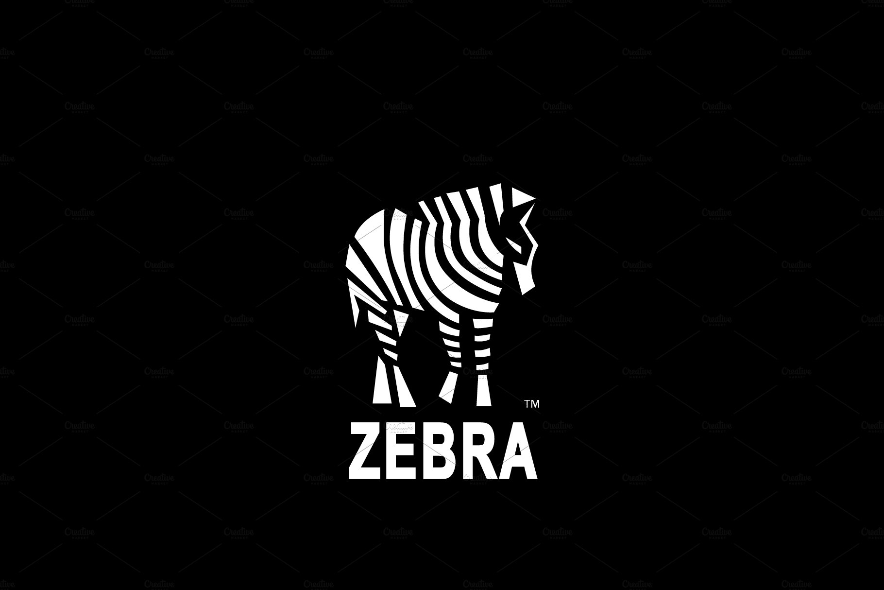 Zebra Logo Design MasterBundles