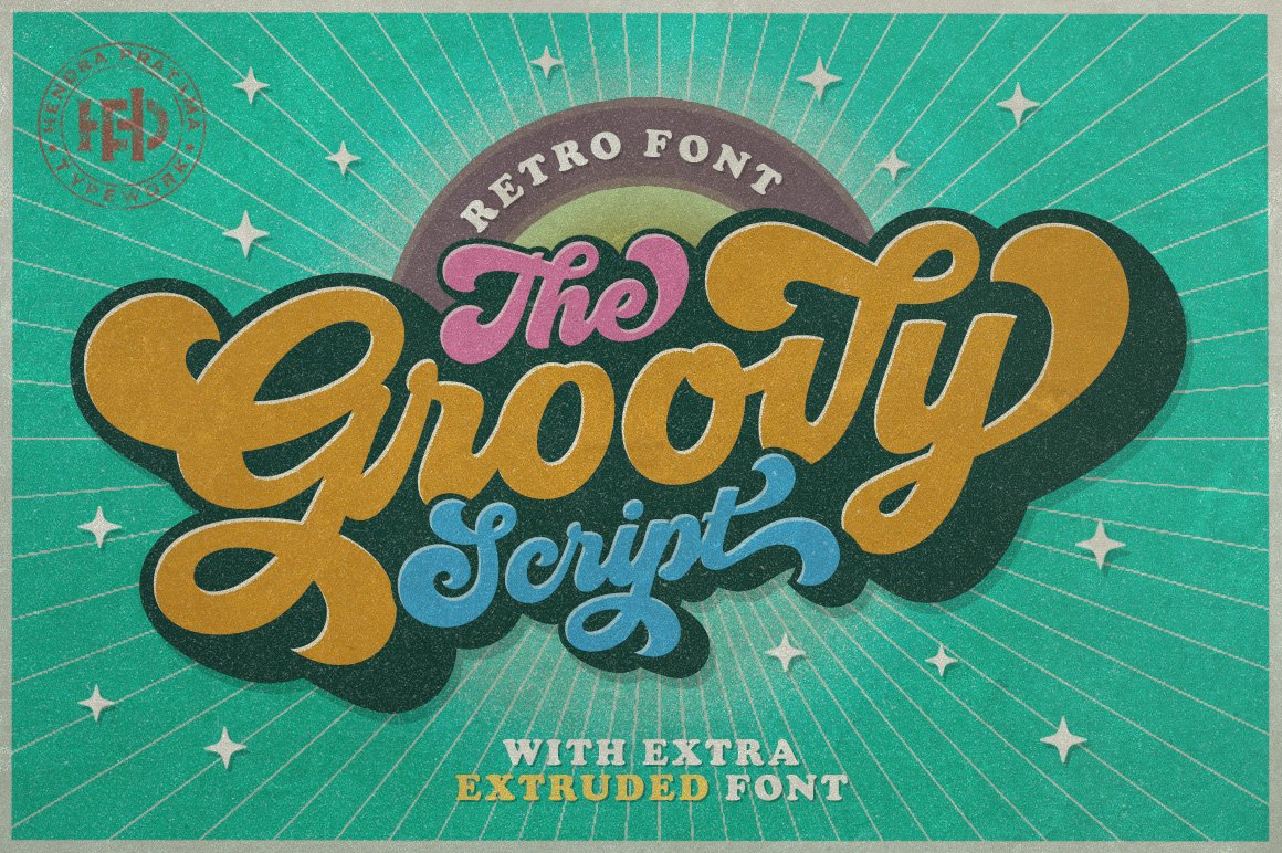 Groovy - Retro Font cover image.