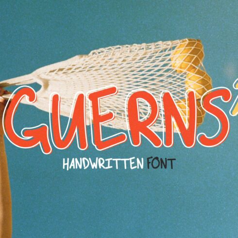 Guerns 2 | Handwritten Font cover image.