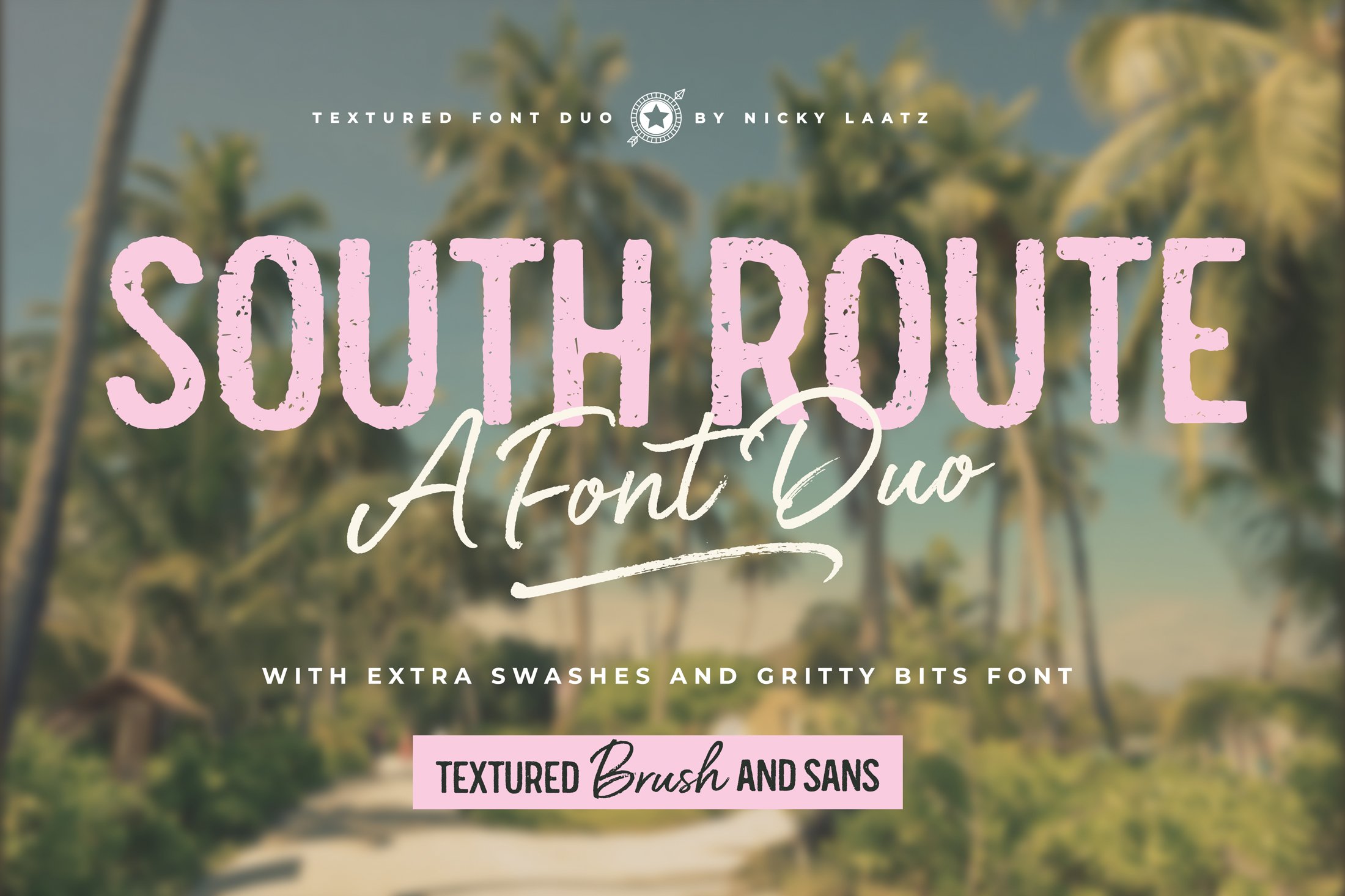South Route Font Duo & Extras cover image.