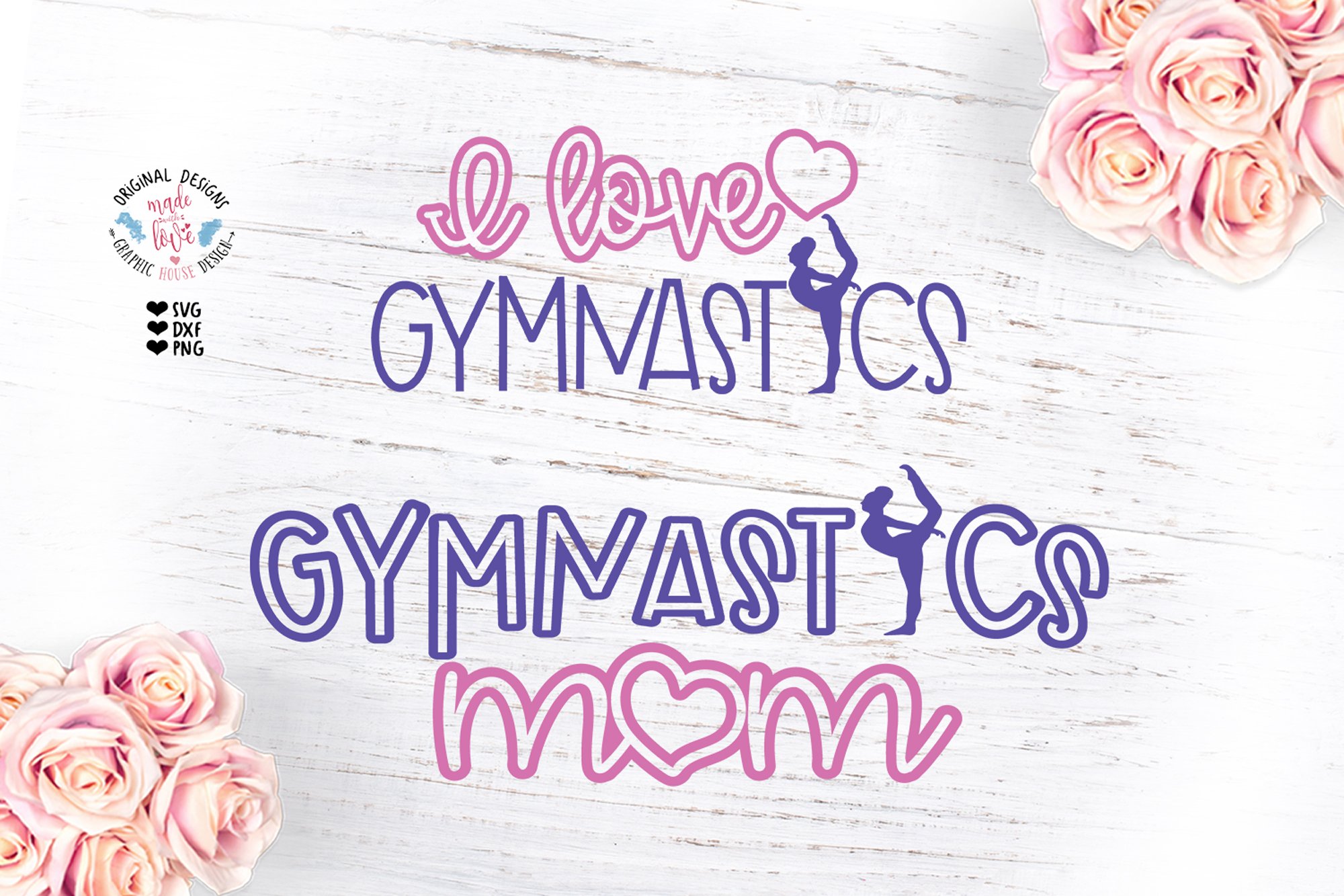 I love Gymnastics - Gymnastics Mom cover image.