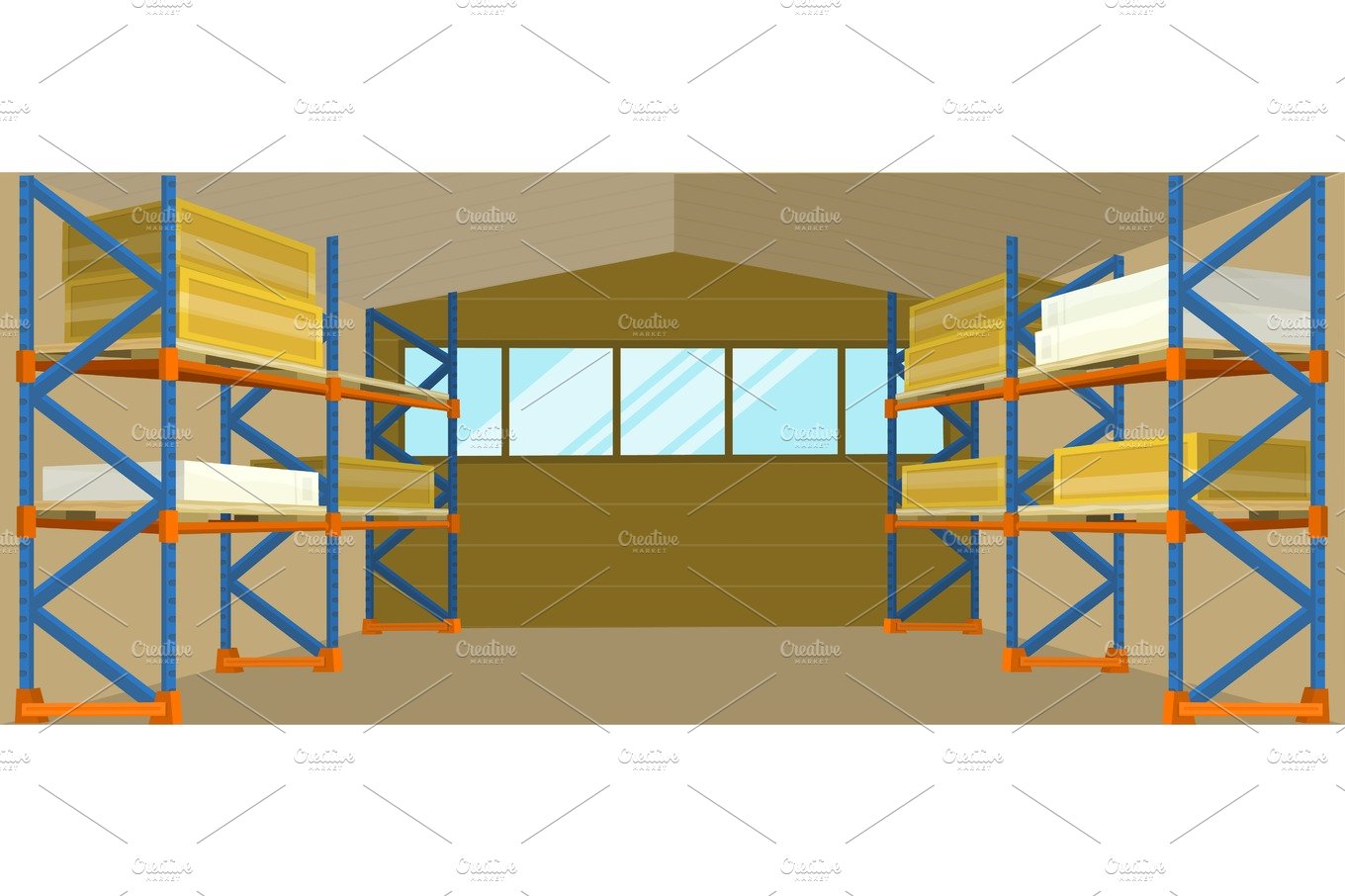 Warehouse Interior Banner cover image.