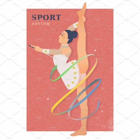 Rhythmic gymnastics poster cover image.