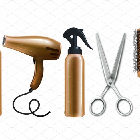 Hairdresser Tools For Hairdressing cover image.