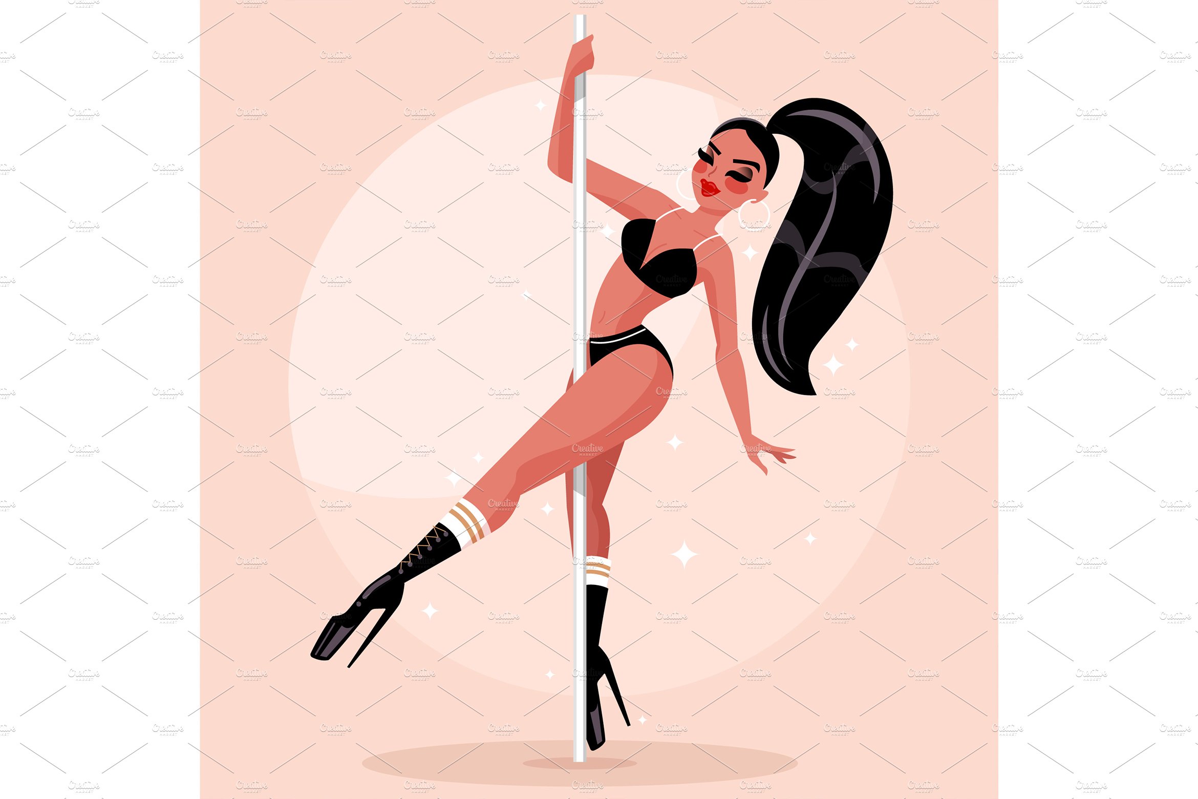 Sexy Pole Dancer cover image.