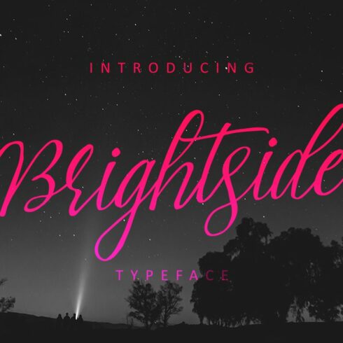 Brightside Typeface cover image.