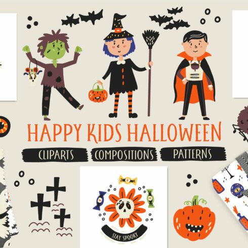 Happy Kids Halloween cover image.