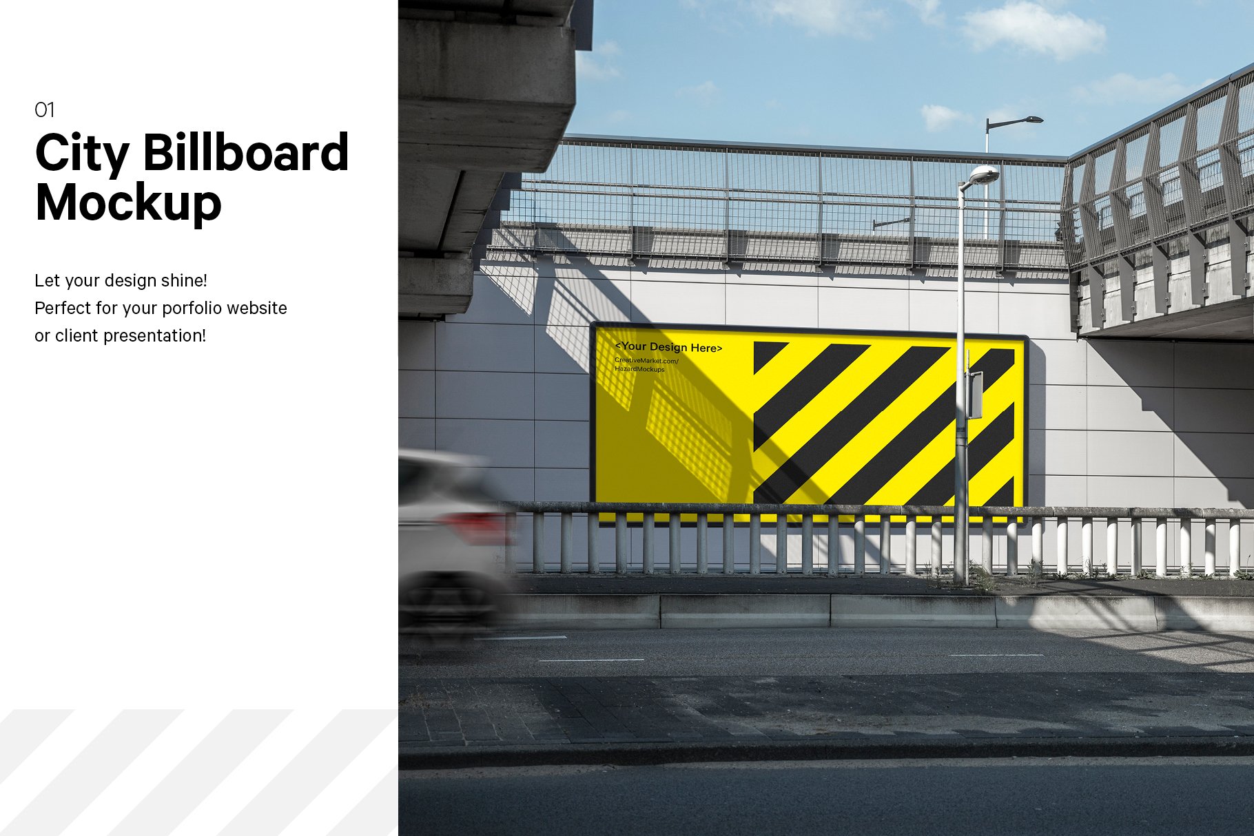 City Road Billboard Mockup cover image.