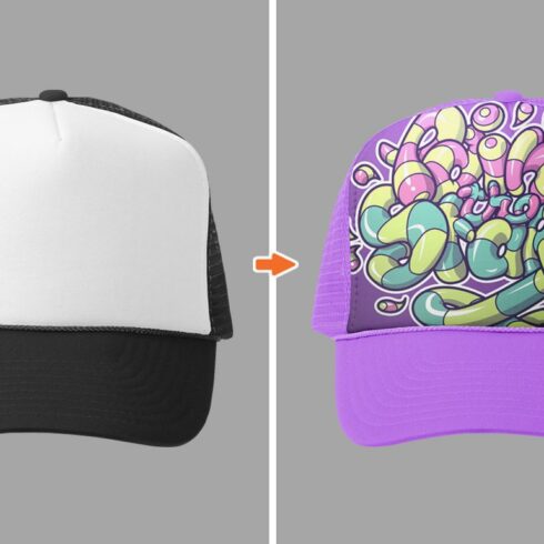 Hat Mockup Template Pack cover image.
