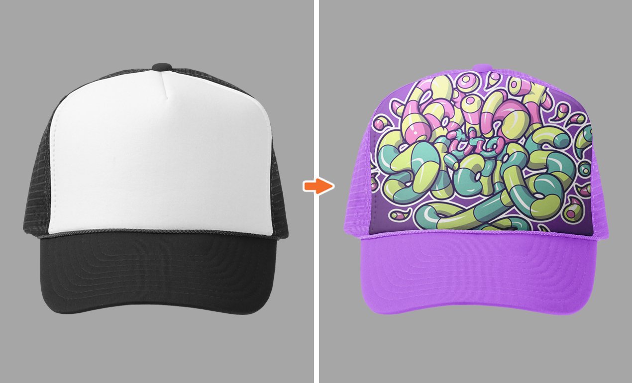 Hat Mockup Template Pack cover image.