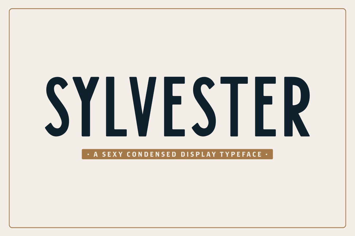 Sylvester Typeface cover image.