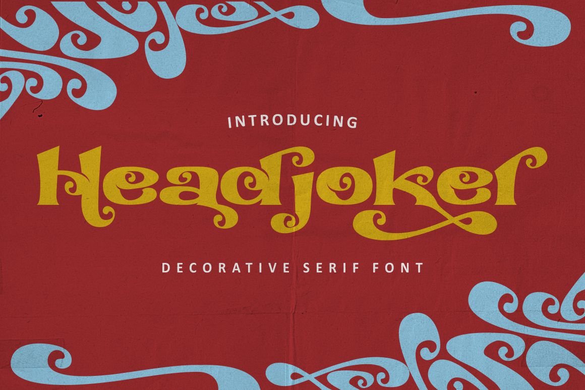 Headjoker - Decorative Serif Font cover image.