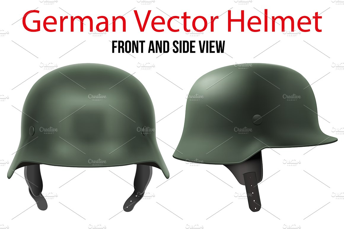 Military German helmet infantry WWII cover image.
