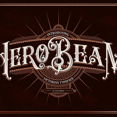 Hero Beam Typeface cover image.