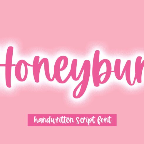 Honeybun | Handwritten Script Font cover image.