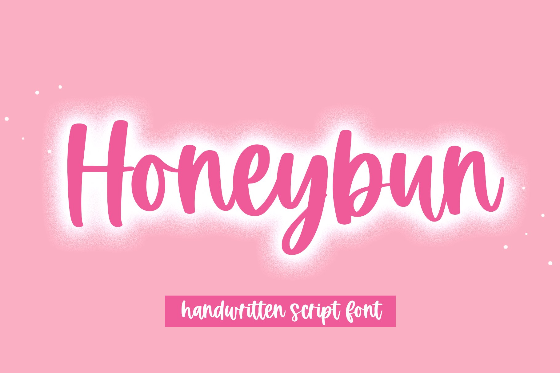 Honeybun | Handwritten Script Font cover image.