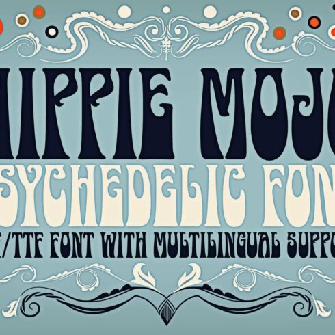 Hippie Mojo Font cover image.
