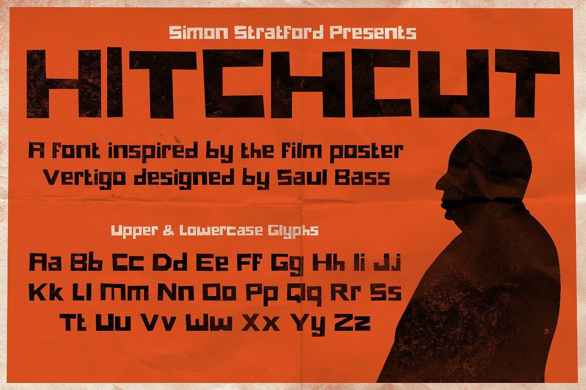 Hitchcut Display font cover image.