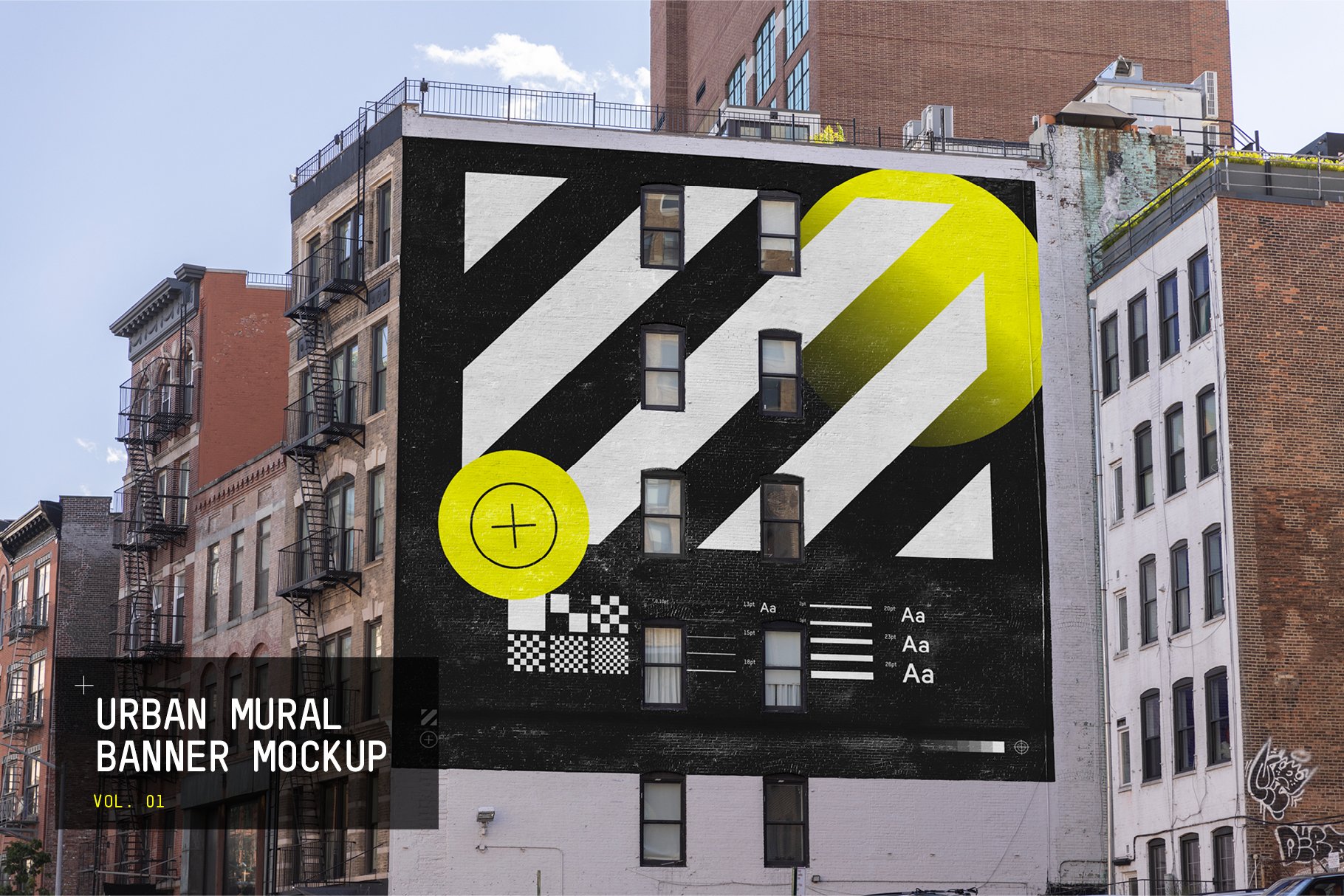 Urban Mural Mockup cover image.