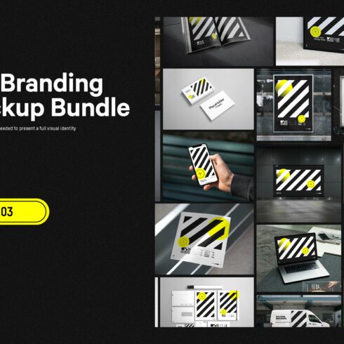 30x Full Branding Mockup Bundle cover image.