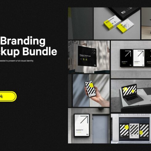 30x Branding Mockup Bundle Vol.04 cover image.