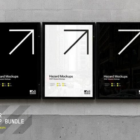 Minimal Poster Mockups cover image.