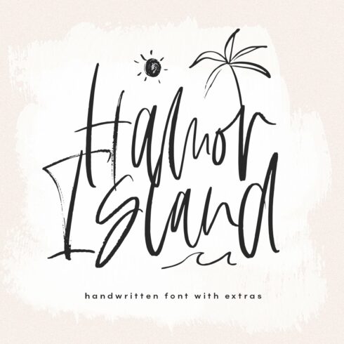 Hamor Island - Script Font & Extras cover image.