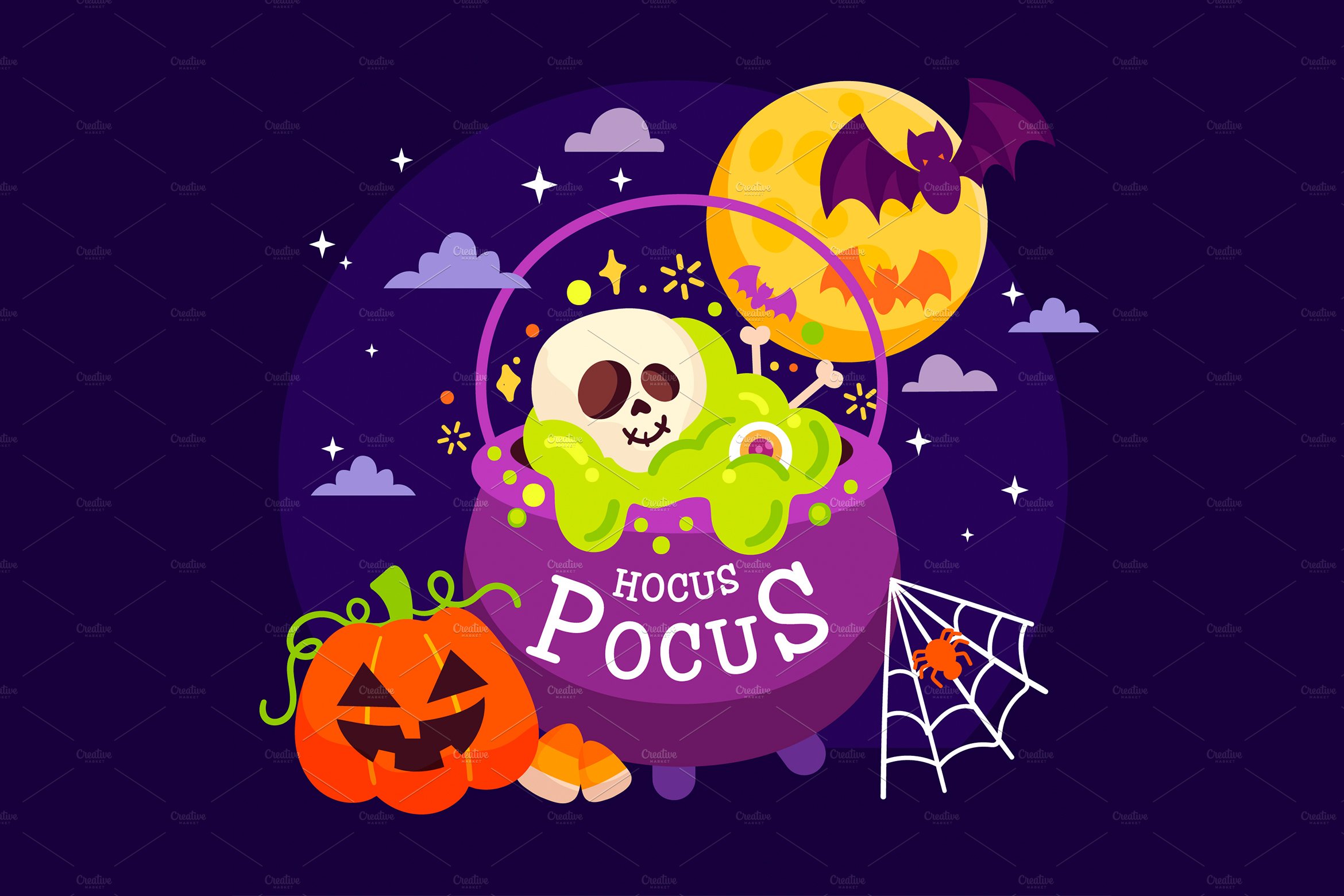 Hocus Pocus Halloween cover image.