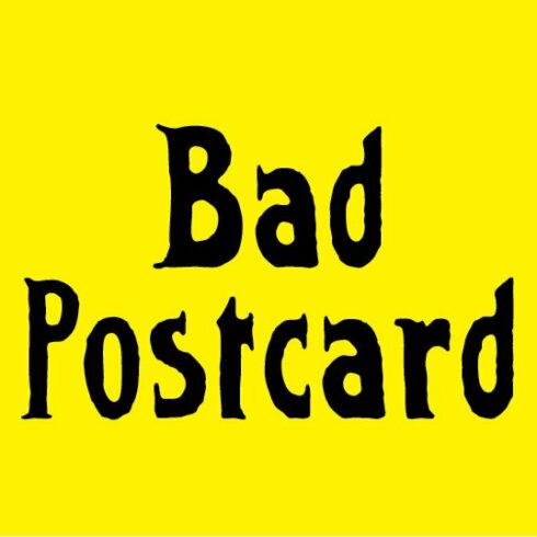 Bad Postcard cover image.