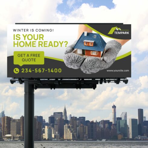 Home Insulation Service Billboard cover image.