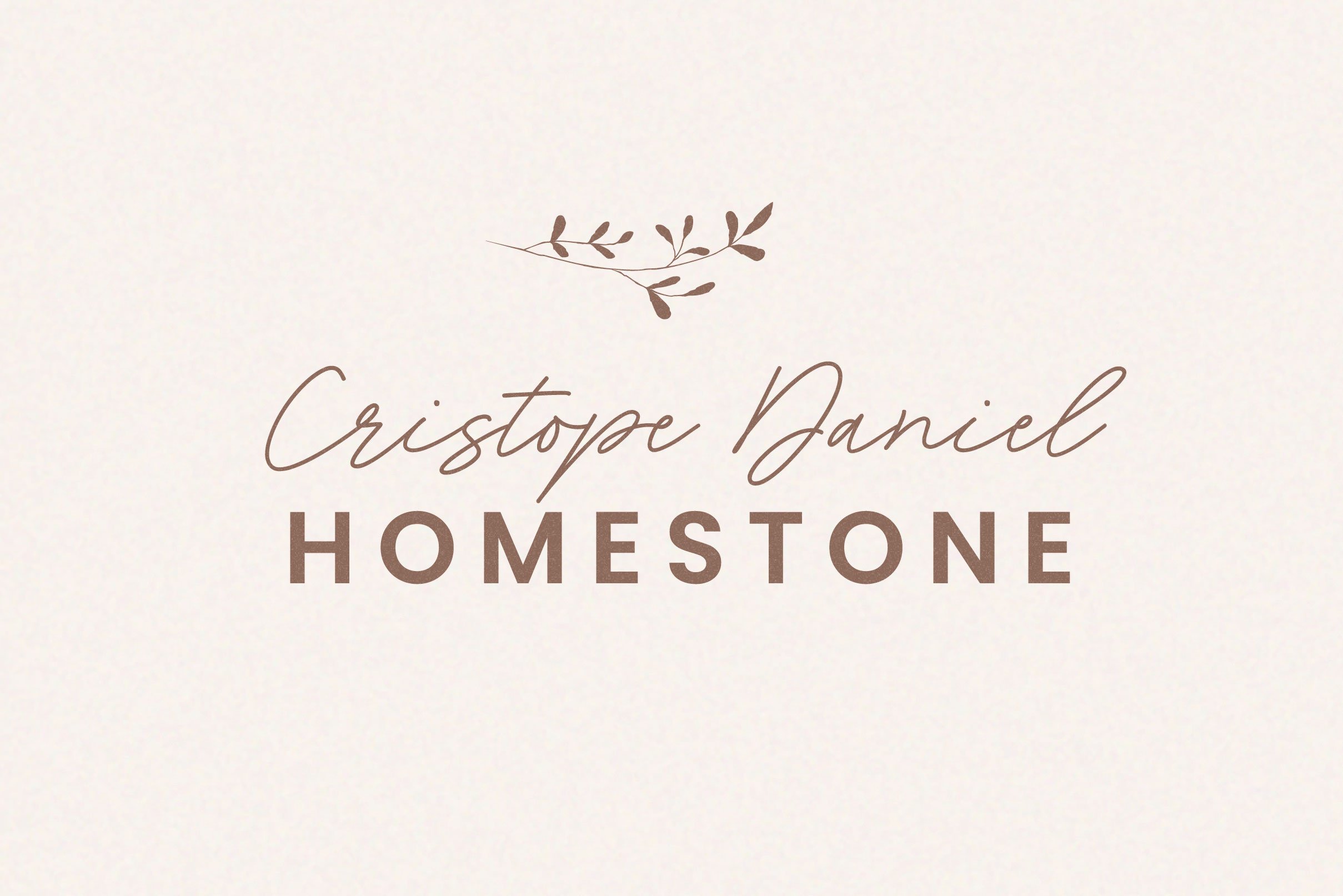 homestone monoline signature script font 281629 134