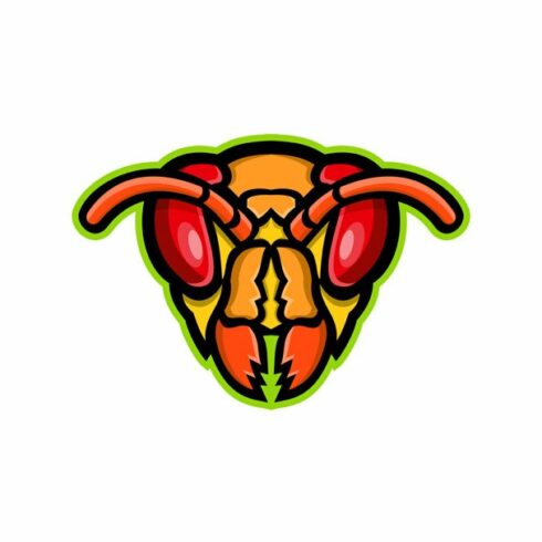 Hornet Head Mascot cover image.