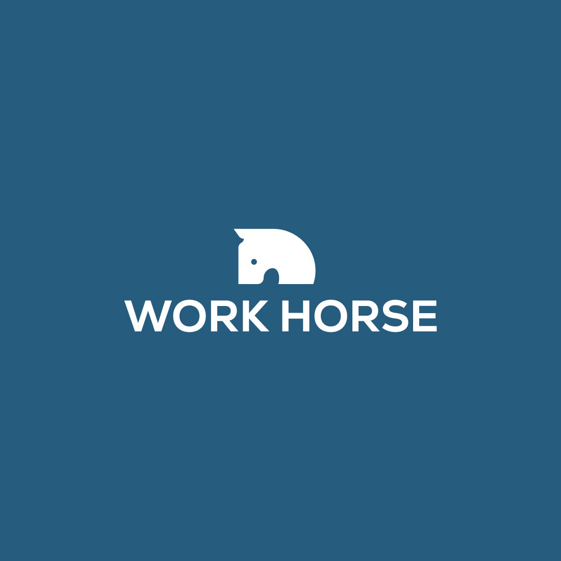 Horse Logo Design preview image.