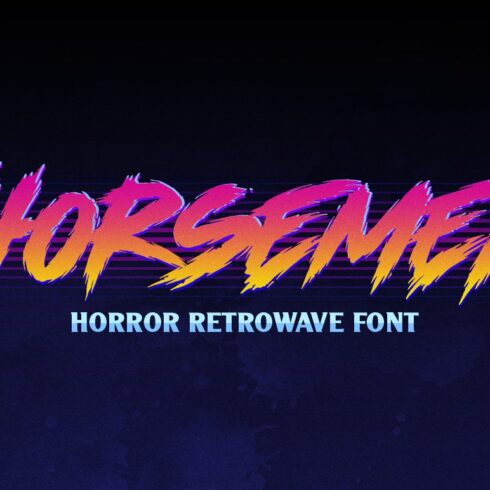 Horsemen - Horror + FreeBackgrounds cover image.
