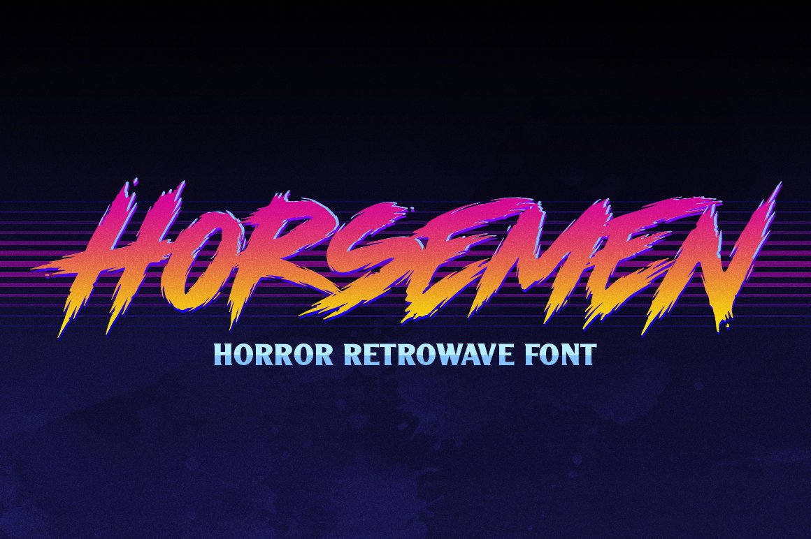 Horsemen - Horror + FreeBackgrounds cover image.