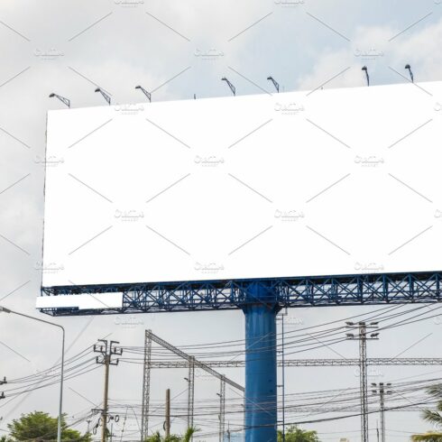 Blank billboard cover image.