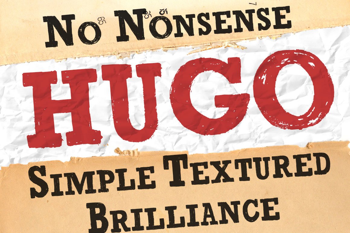 Brush Serif -Hugo *HAND PAINTED* cover image.