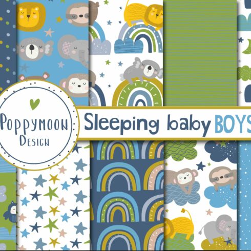 Sleeping Baby Boys paper cover image.
