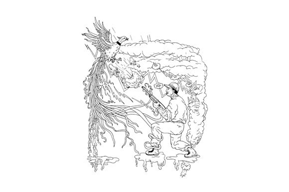 Hunter and Pheasant Ukiyo-e cover image.