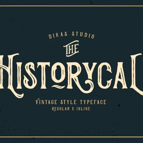 Historycal - 2 Font Styles cover image.
