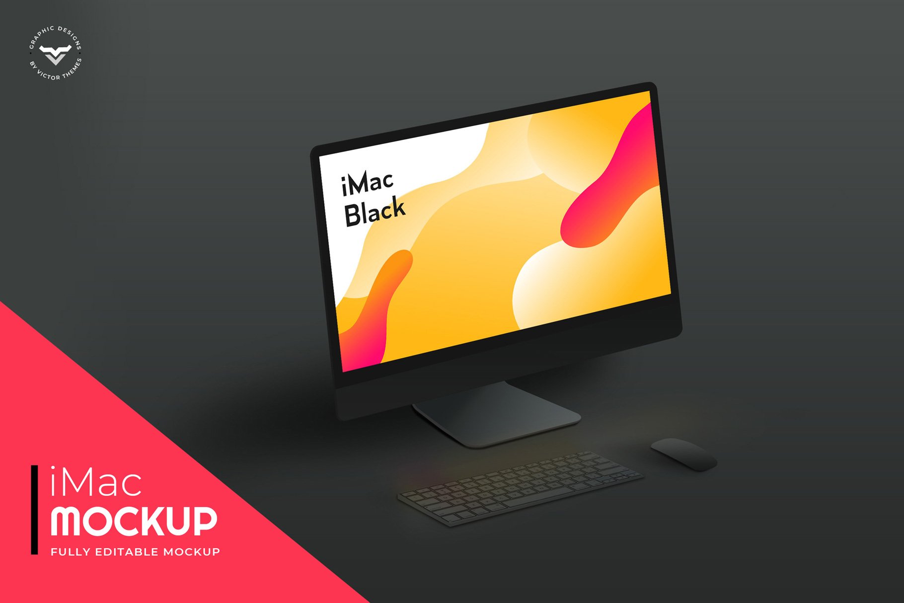 Desktop Mockups Black cover image.