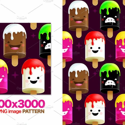 Freaky Ice-Creams Pattern cover image.