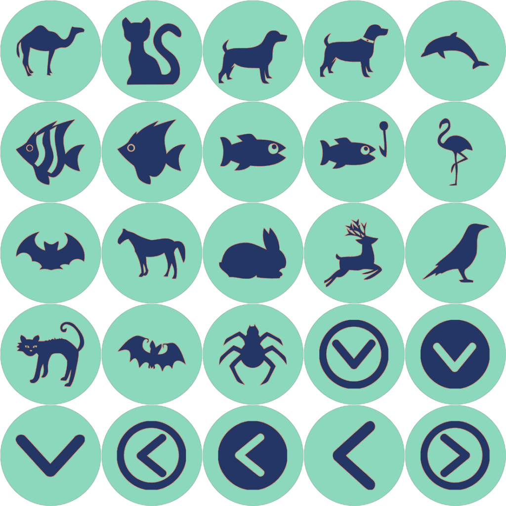 MASSIVE Blue and Turquoise Icon Bundle! - MasterBundles