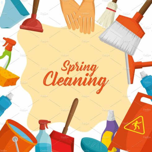 spring cleaning design cover image.
