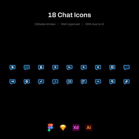 IIcons - Chat - Colored cover image.