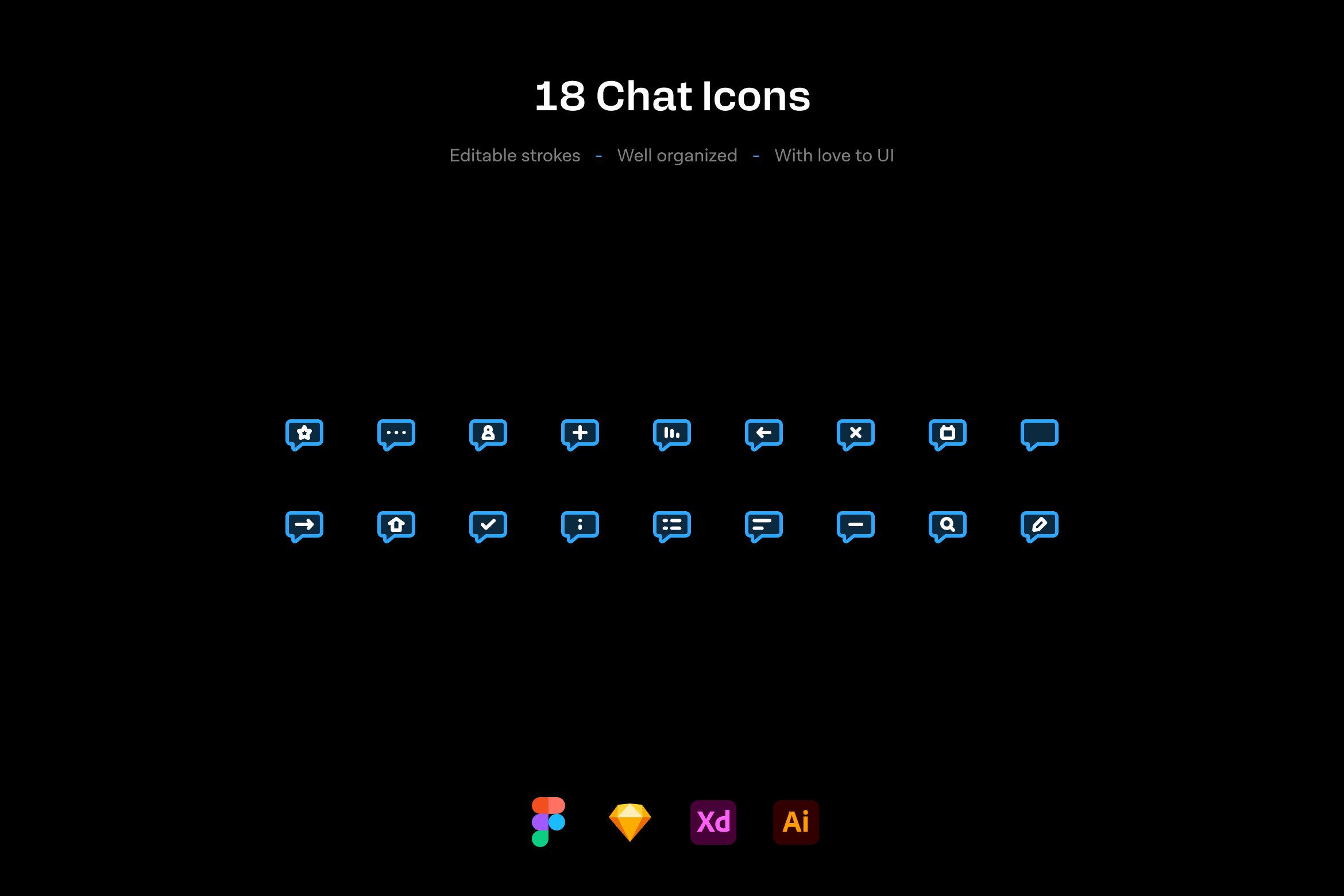 IIcons - Chat - Colored cover image.